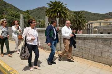 Visita institucional del Cabildo a Valsequillo (Foto TA)